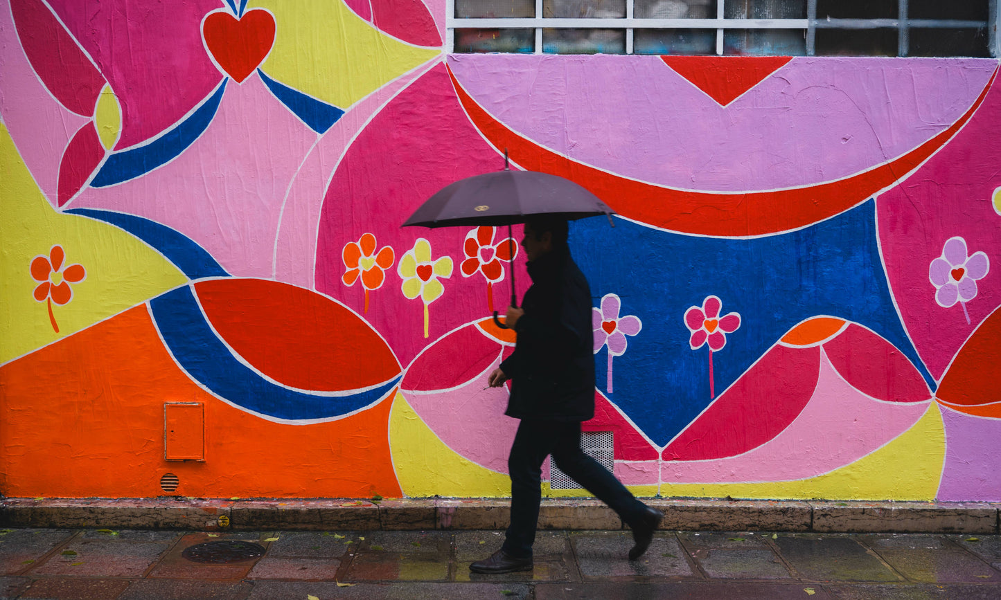 Paris, France - Raining Colors