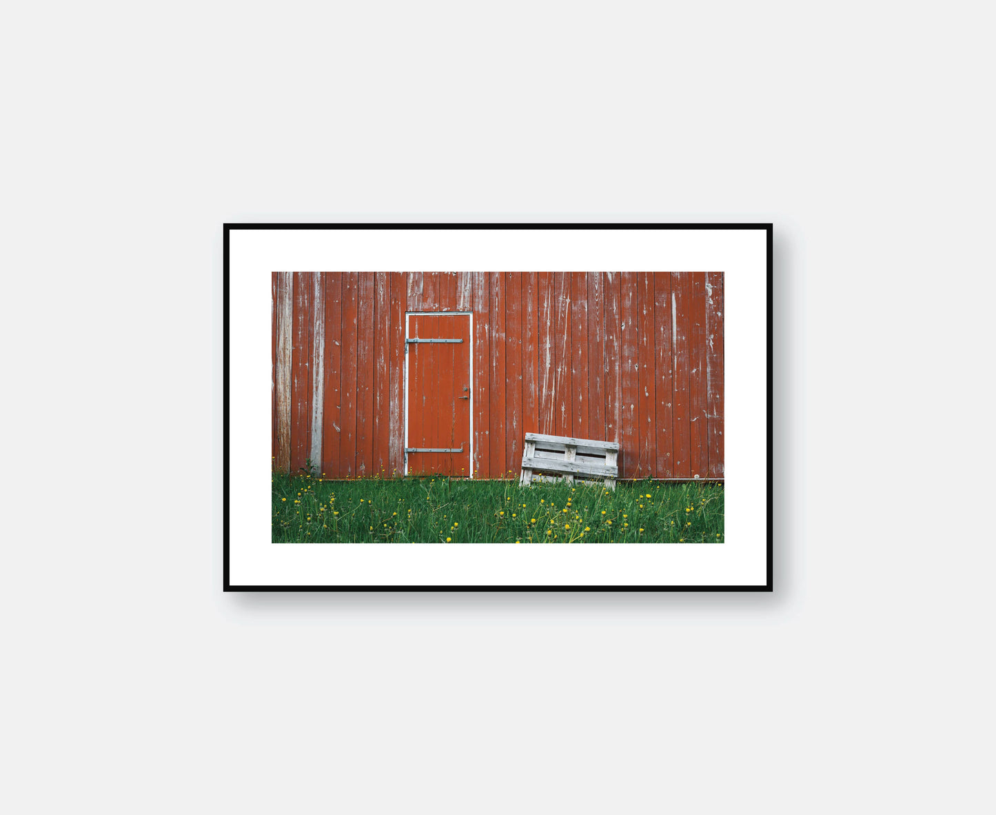 Ísafjörður, Iceland - Weathered Barn