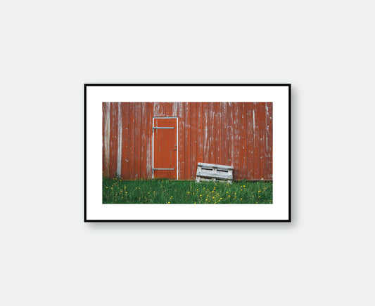 Ísafjörður, Iceland - Weathered Barn